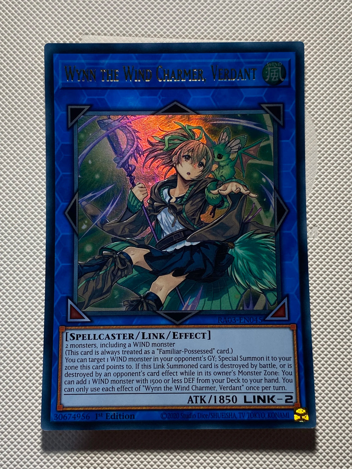 WYNN THE WIND CHARMER, VERDANT Ultra Rare