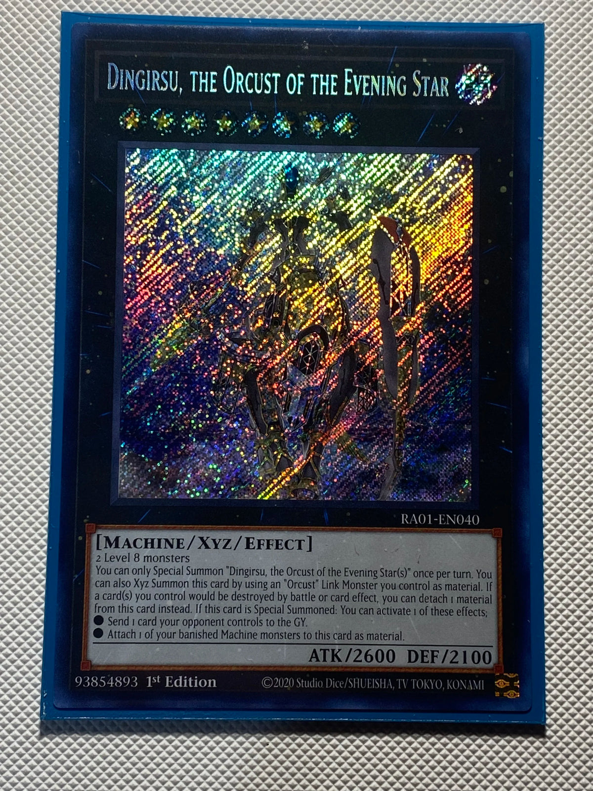 Dingirsu, THE Orcust OF THE Evening Star (american Print) Secret Rare