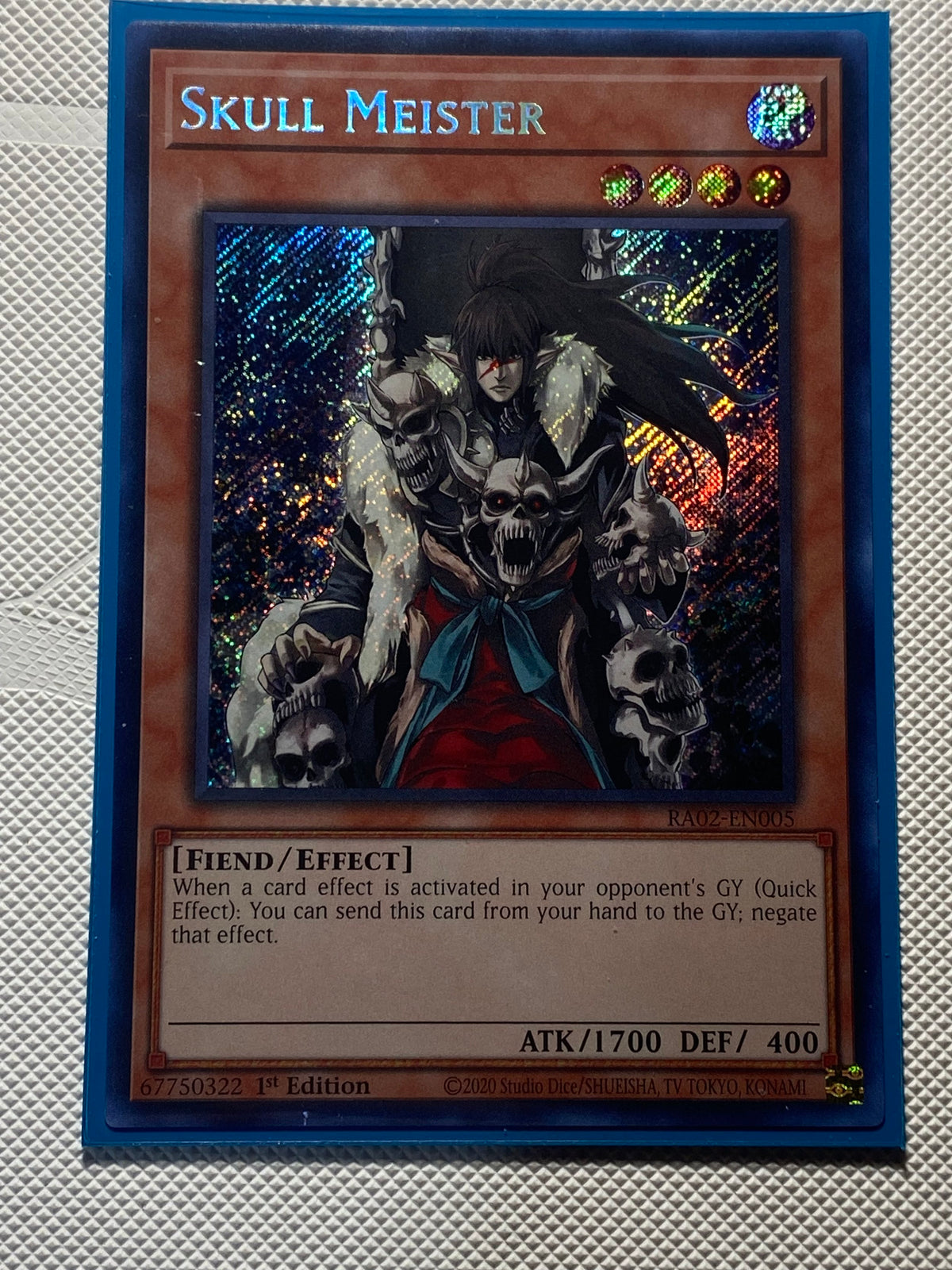 SKULL MEISTER (AMERICAN PRINT) Secret Rare