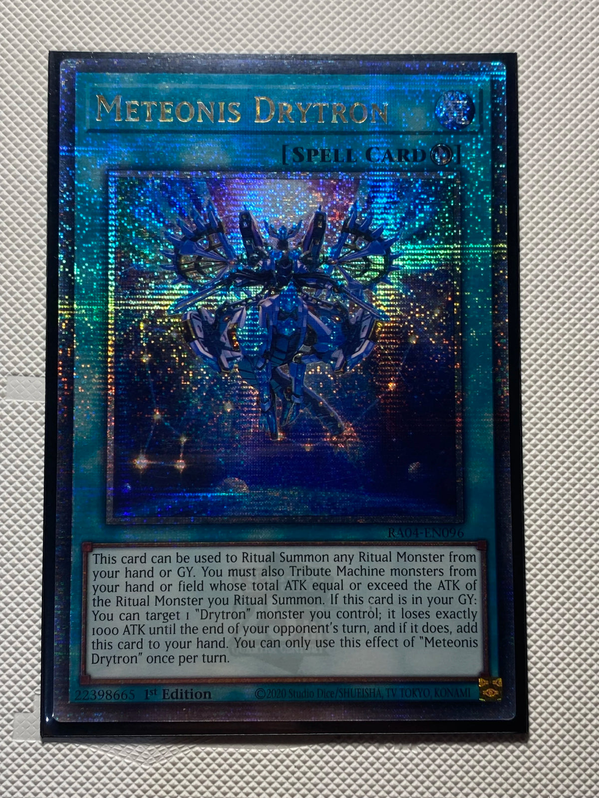METEONIS DRYTRON Quarter Century Secret Rare