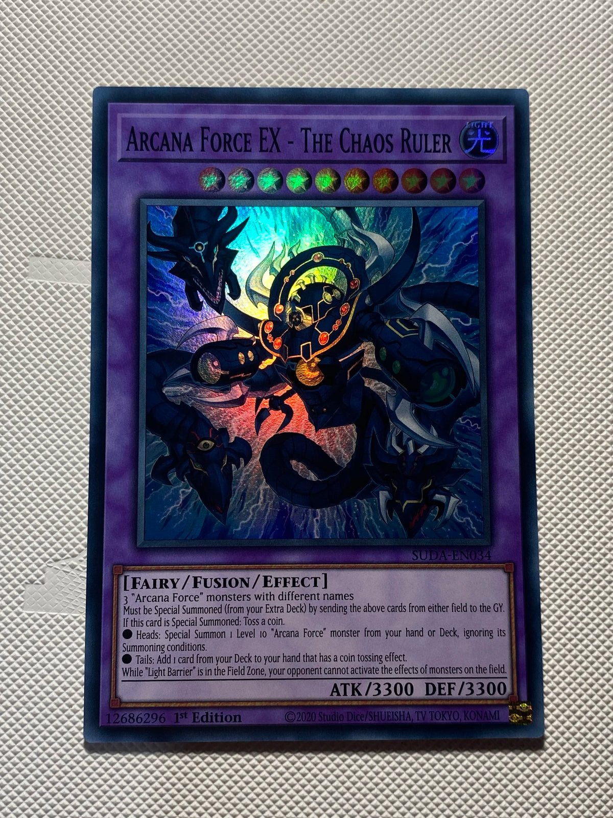 ARCANA FORCE EX - THE CHAOS RULER Super Rare