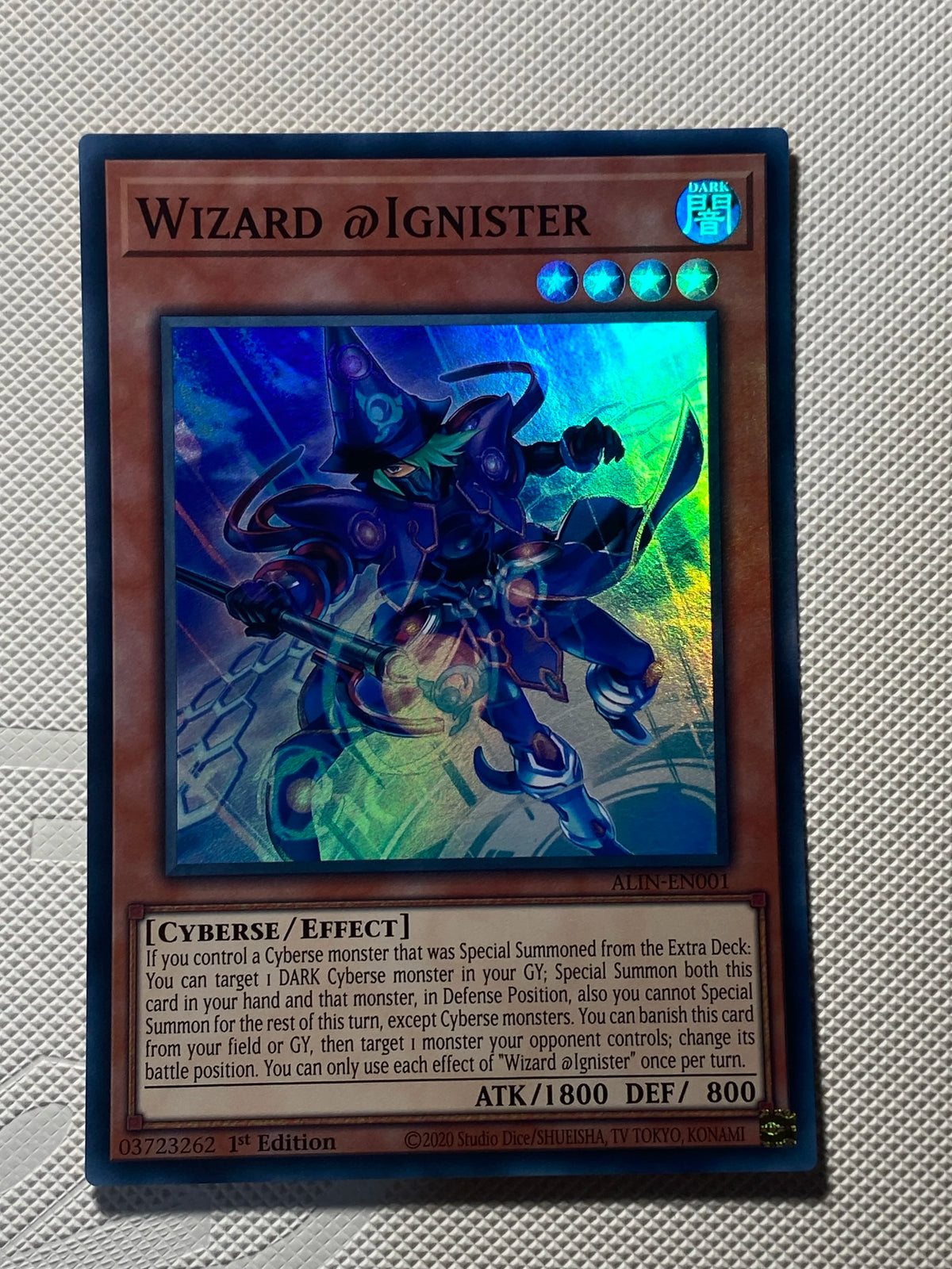 WIZARD @IGNISTER Super Rare