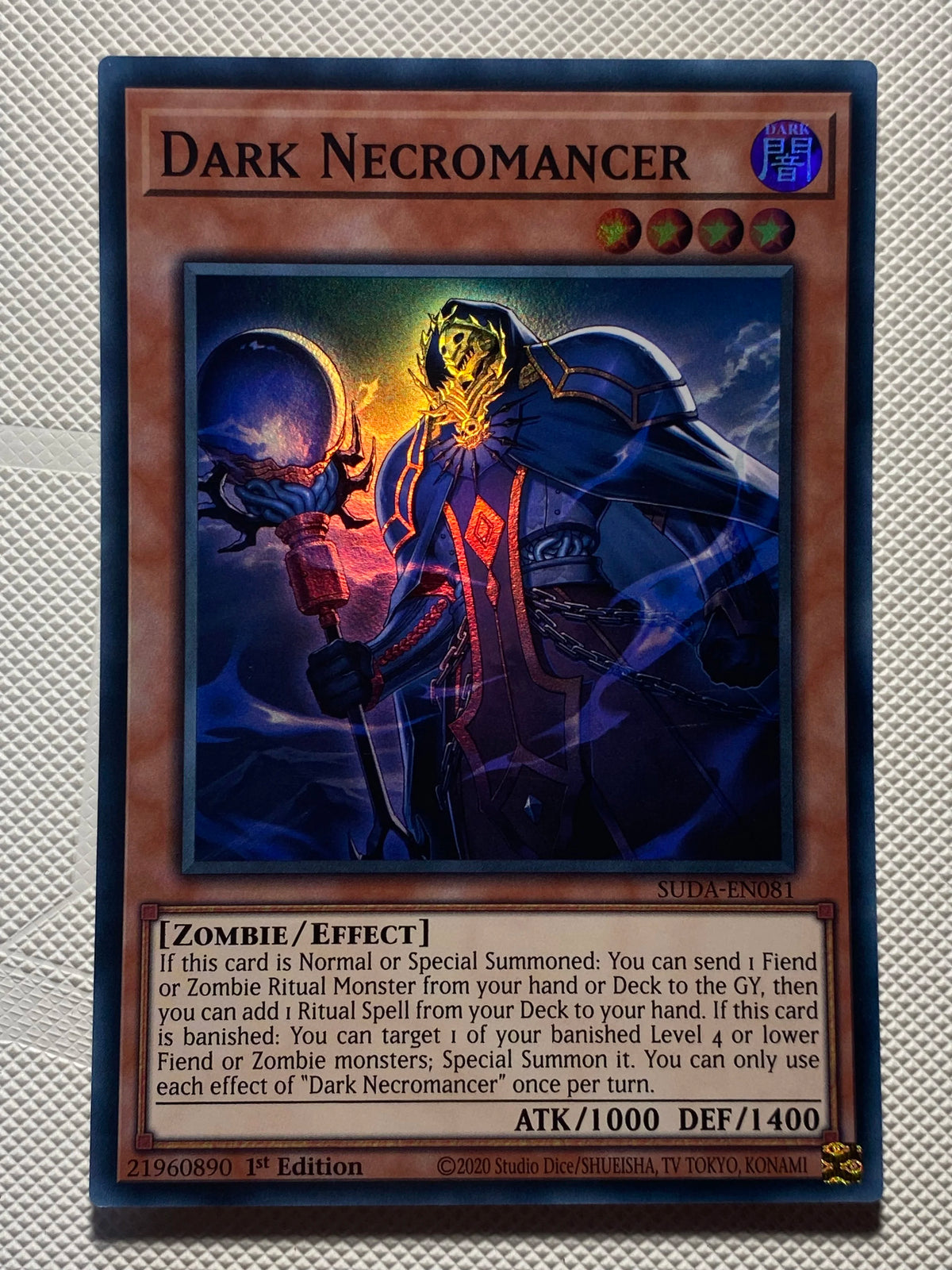 Dark Necromancer Super Rare Near Mint