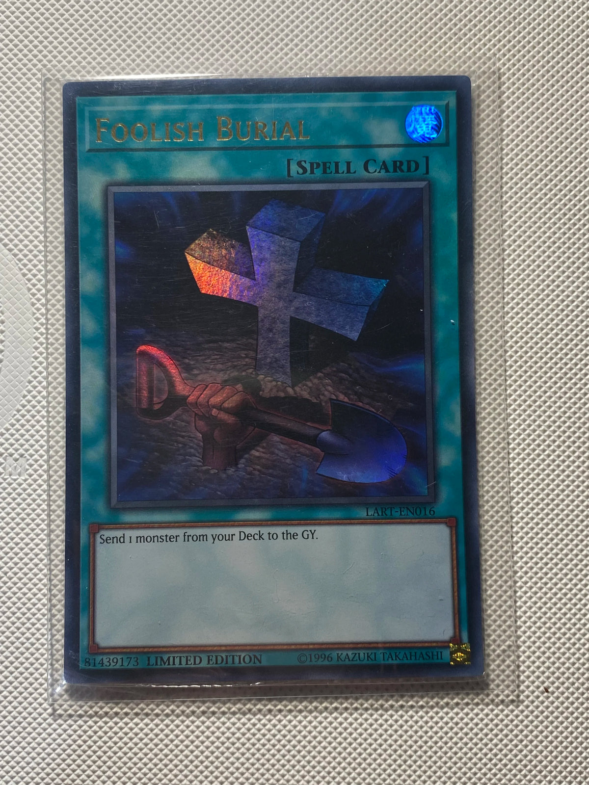 FOOLISH BURIAL (SEALED) LOST ART Ultra Rare
