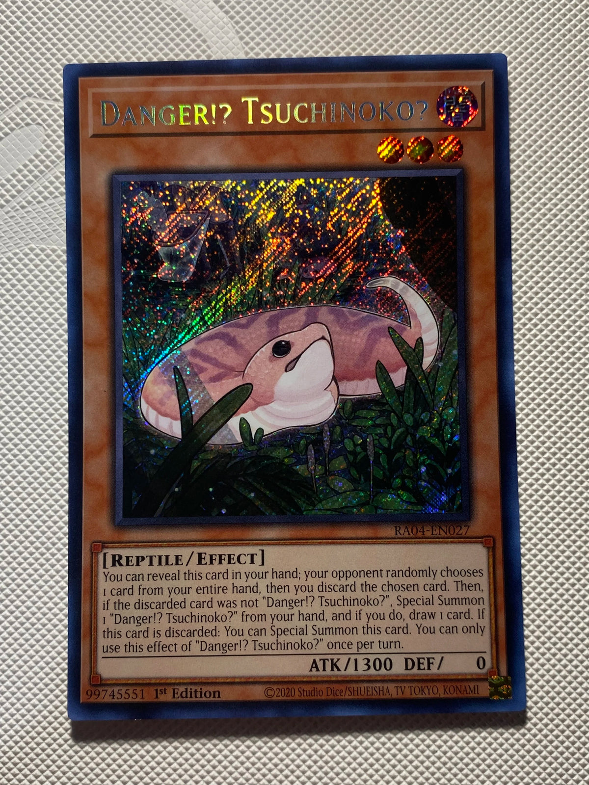 DANGER!? TSUCHINOKO? (AMERICAN PRINT) Secret Rare