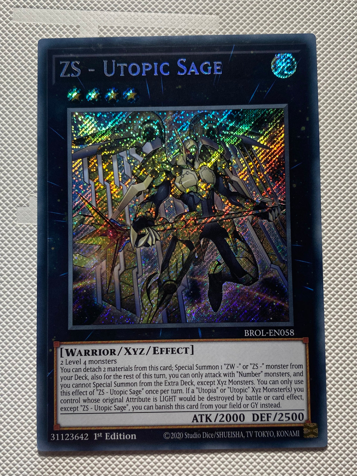ZS - UTOPIC SAGE Secret Rare