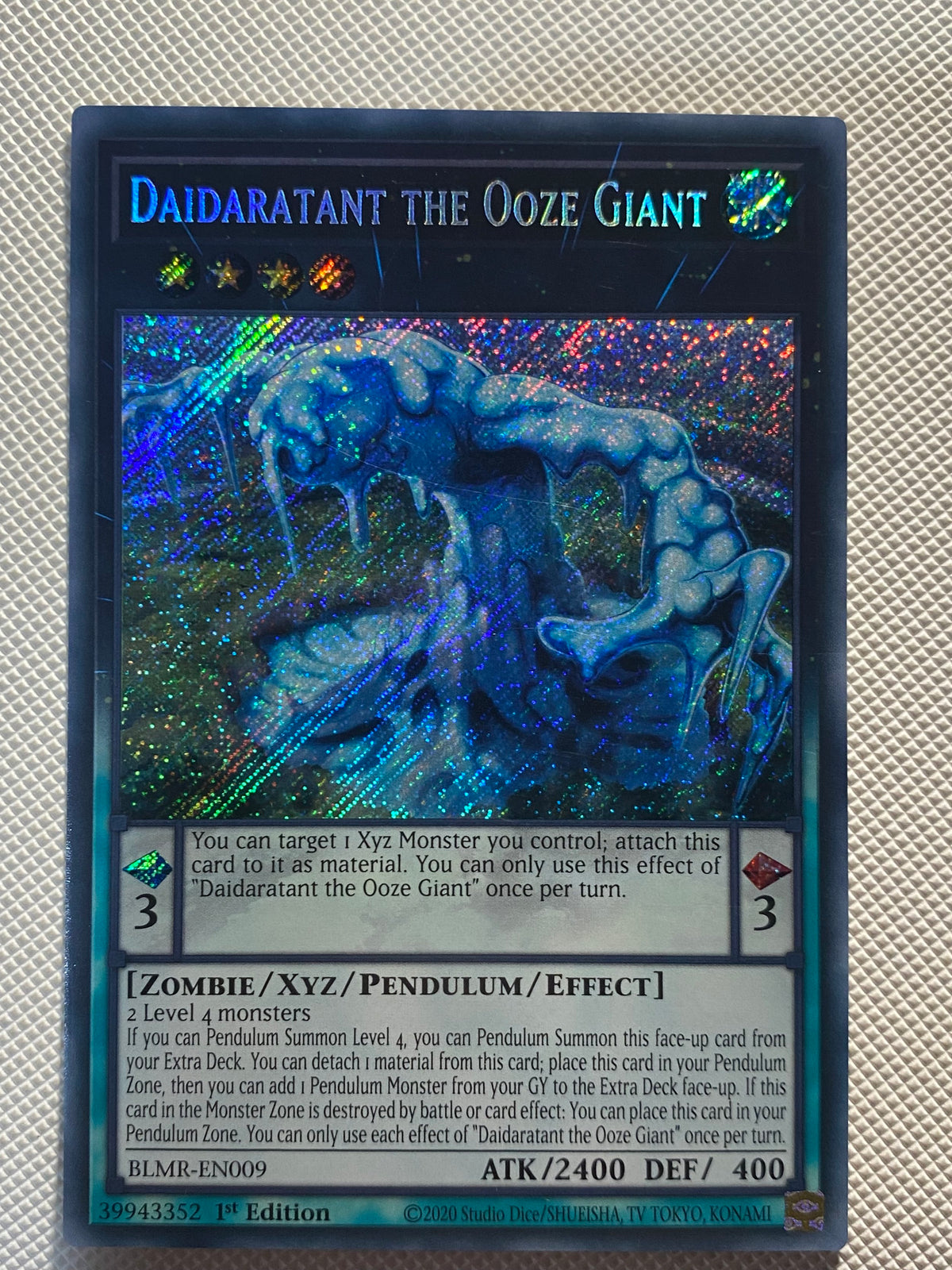 DAIDARATANT THE OOZE GIANT Secret Rare