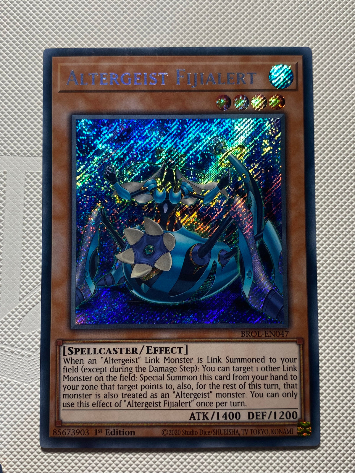 ALTERGEIST FIJIALERT Secret Rare