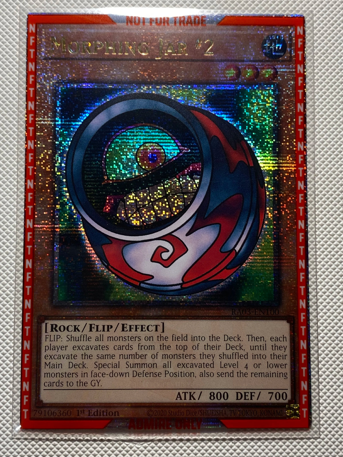 MORPHING JAR #2 (American Print) Quarter Century Secret Rare