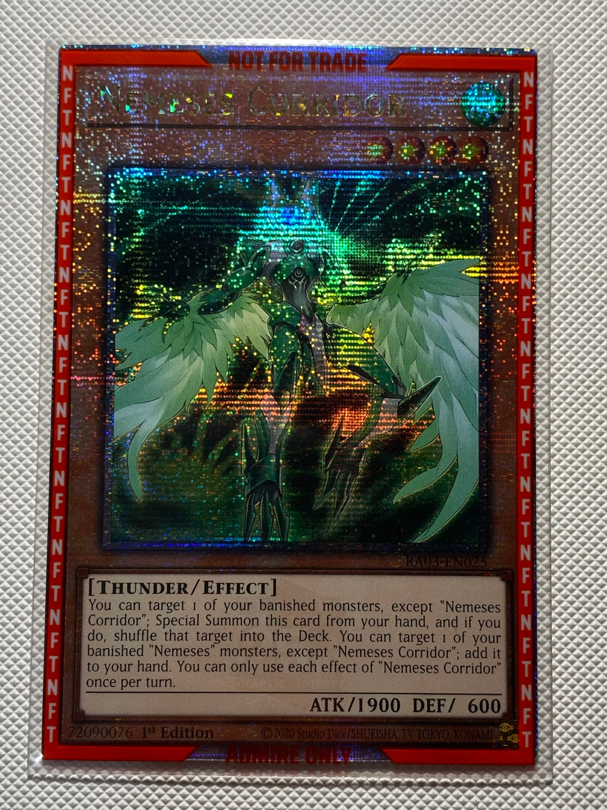 NEMESES CORRIDOR (American Print) Quarter Century Secret Rare