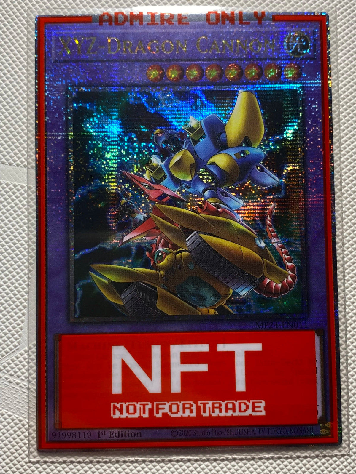 XYZ-DRAGON CANNON (American Print) Quarter Century Secret Rare