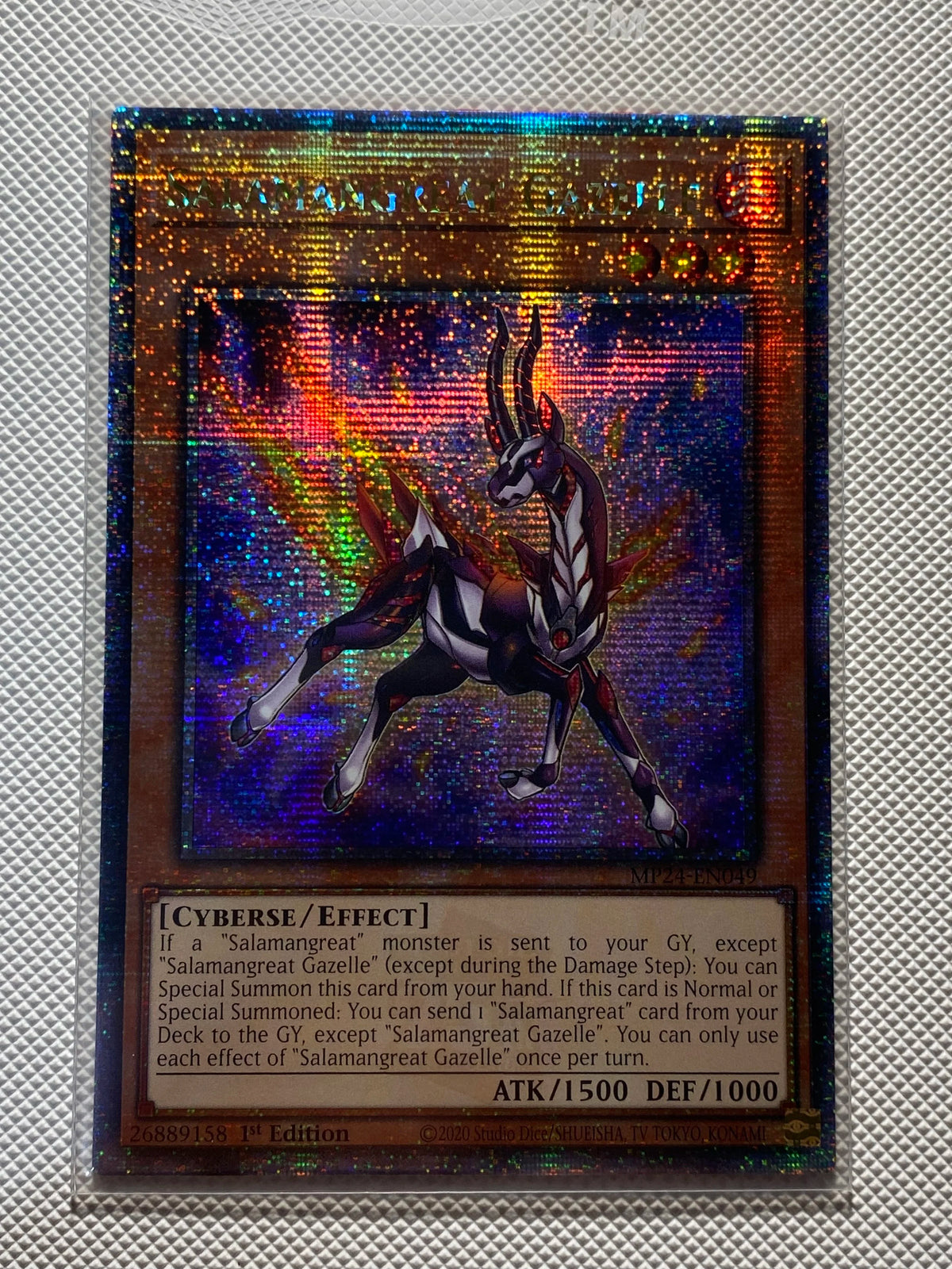 SALAMANGREAT GAZELLE (American Print) Quarter Century Secret Rare