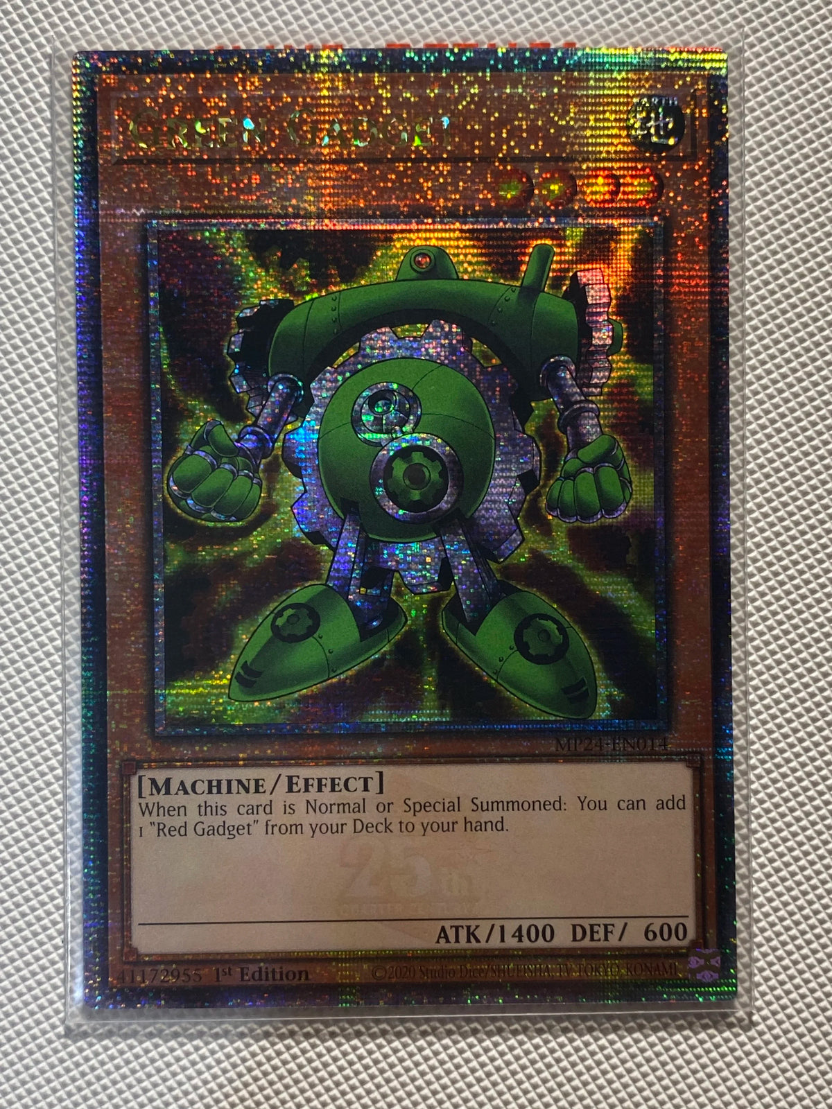 GREEN GADGET (American Print) Quarter Century Secret Rare