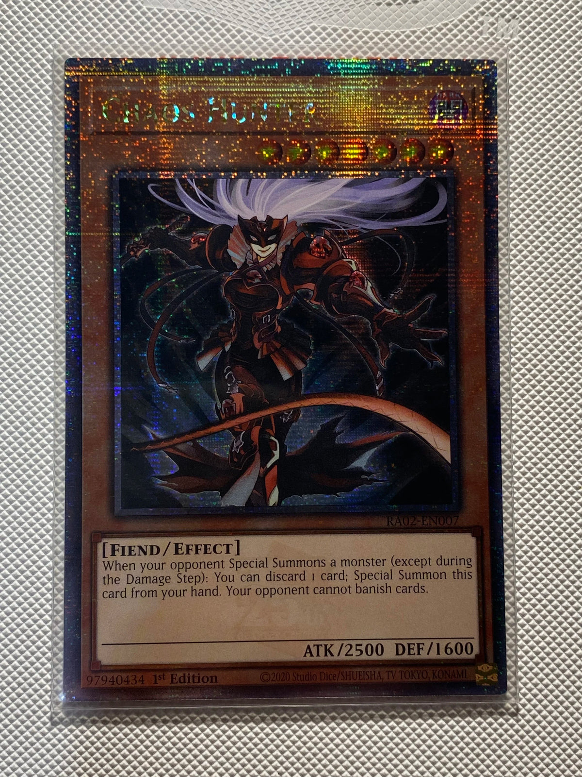 CHAOS HUNTER (American Print) Quarter Century Secret Rare