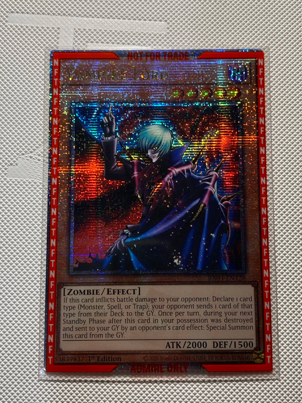 VAMPIRE LORD (American Print) Quarter Century Secret Rare