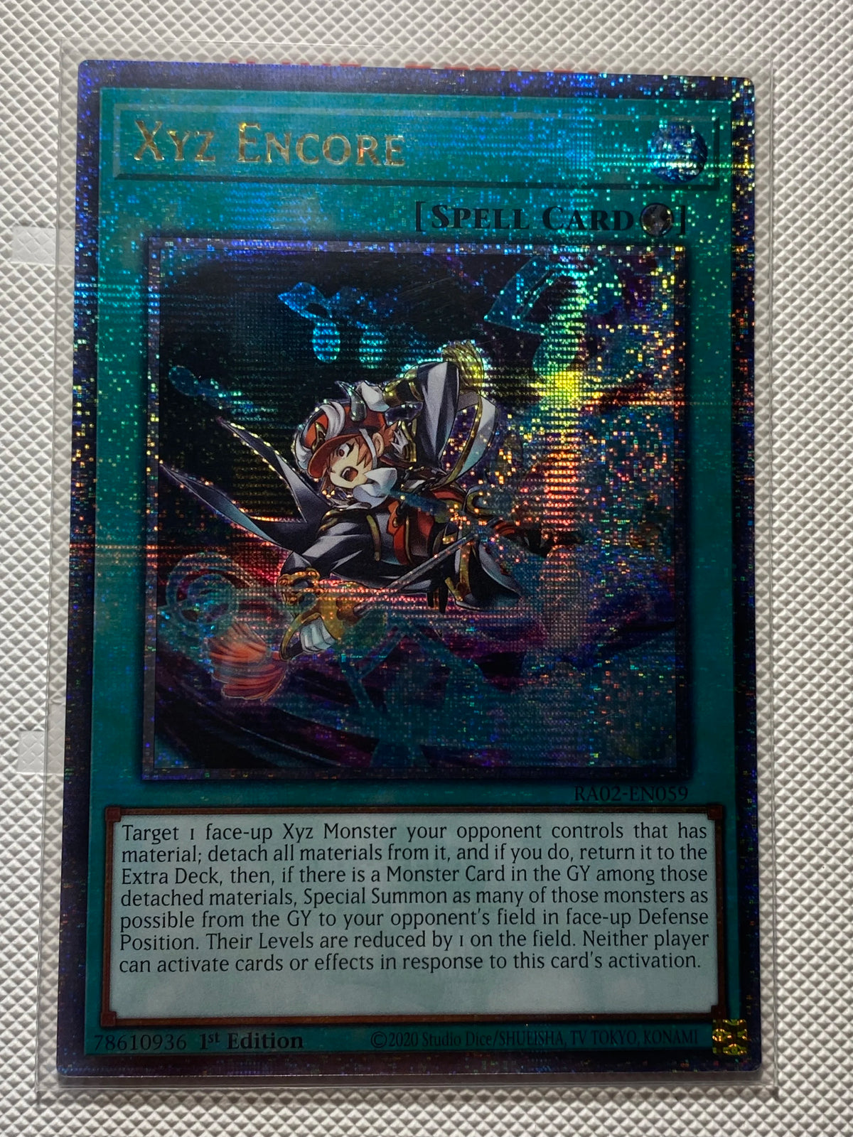 XYZ ENCORE (American Print) Quarter Century Secret Rare