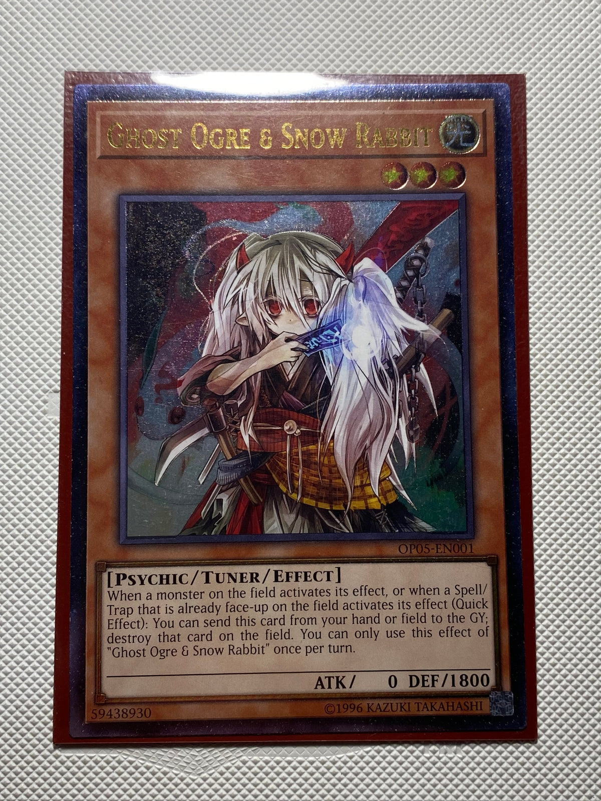 GHOST OGRE & SNOW RABBIT (American Print) Ultimate Rare