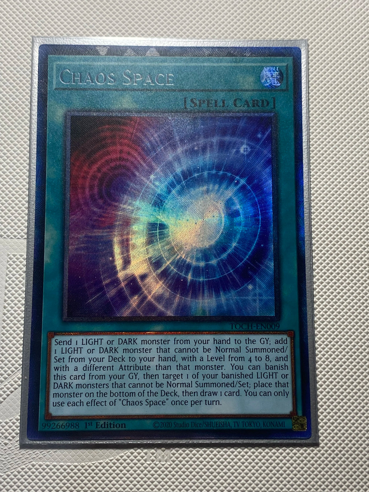 CHAOS SPACE 1ST ED (AMERICAN PRINT) Collectors Rare