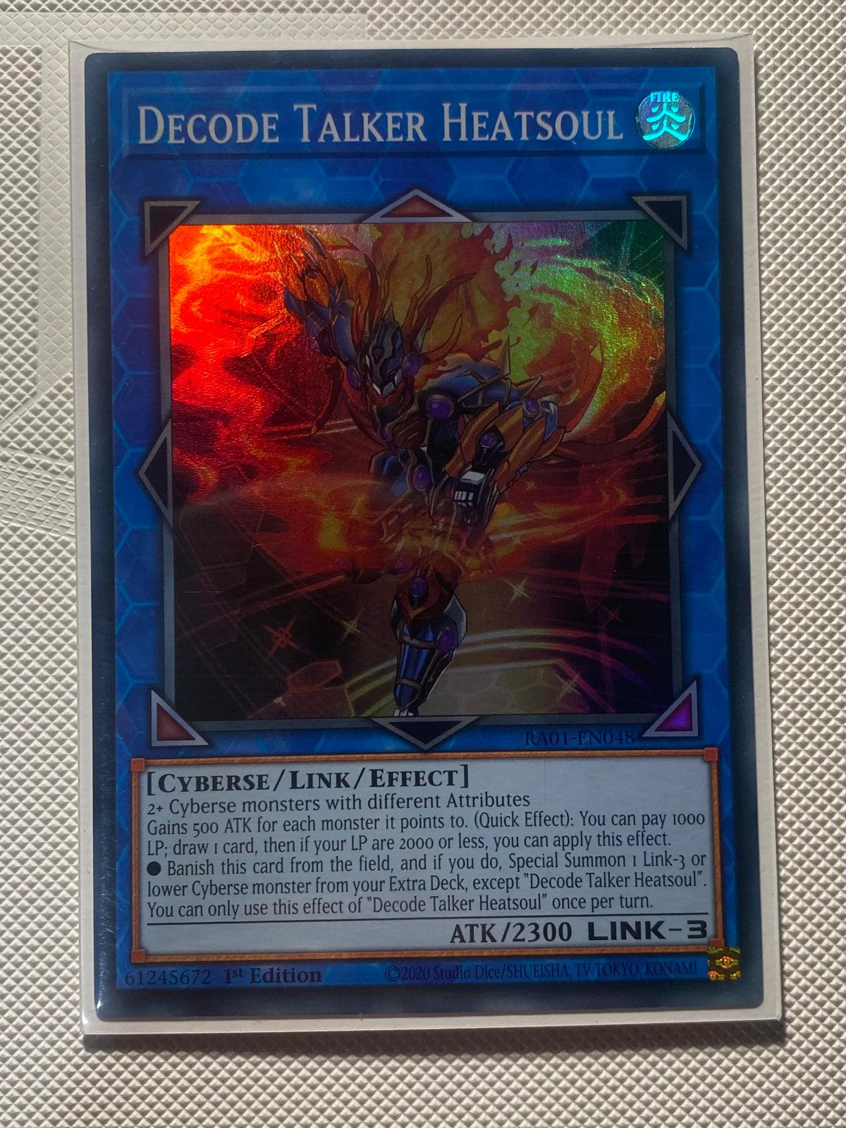 Decode Talker Heatsoul Super Rare Near Mint