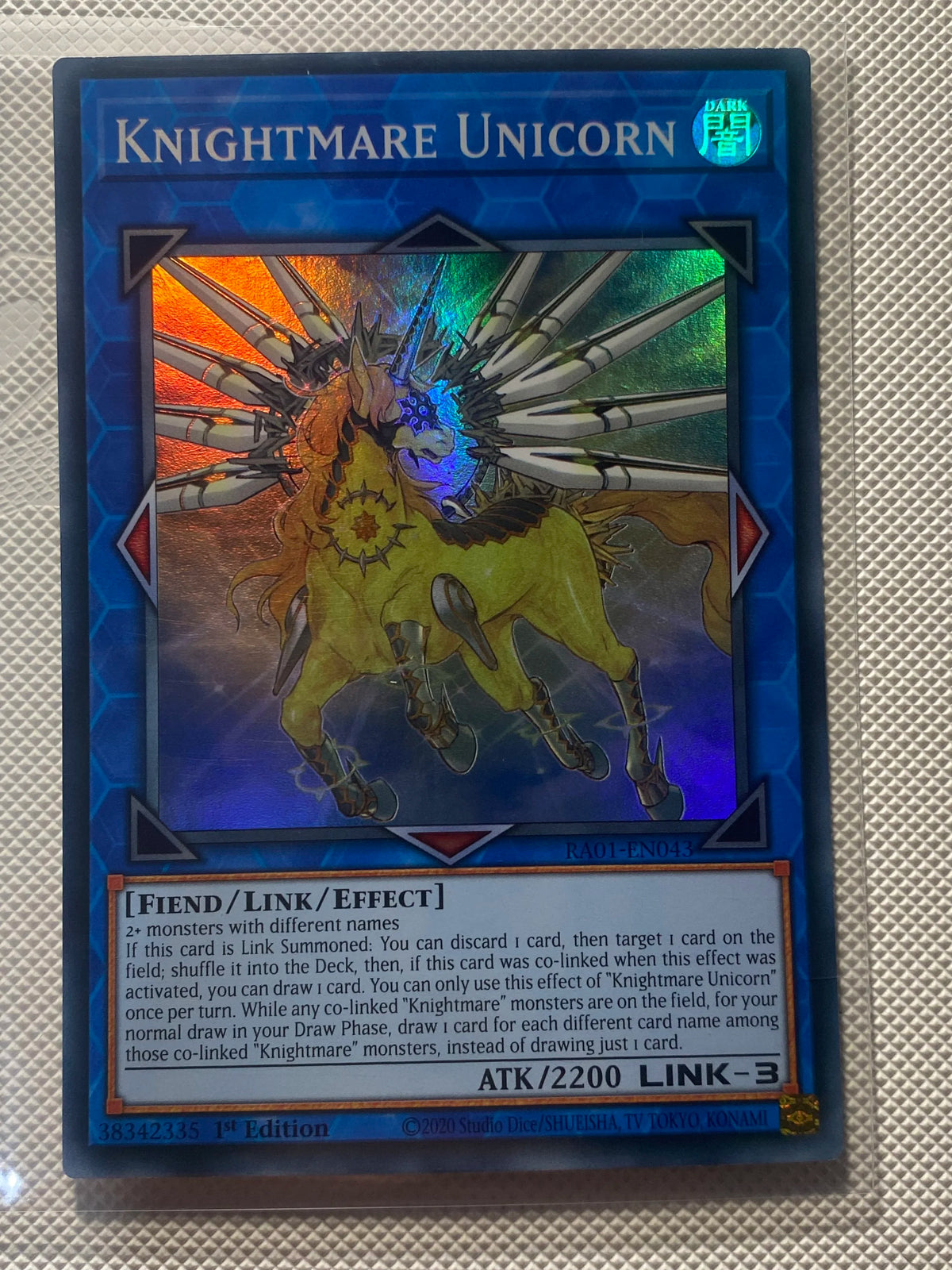 Knightmare Unicorn Super Rare Near Mint