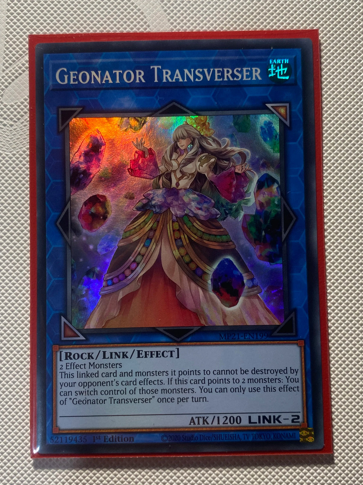 Geonator Transverser Super Rare Near Mint