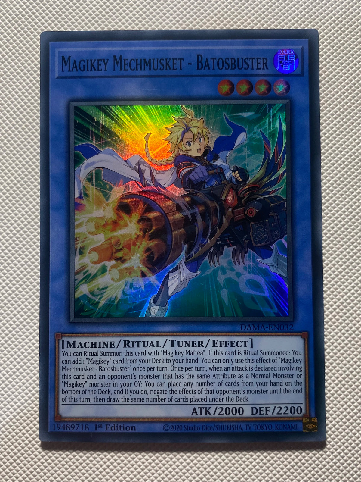 Magikey Mechmusket - Batosbuster Super Rare Near Mint