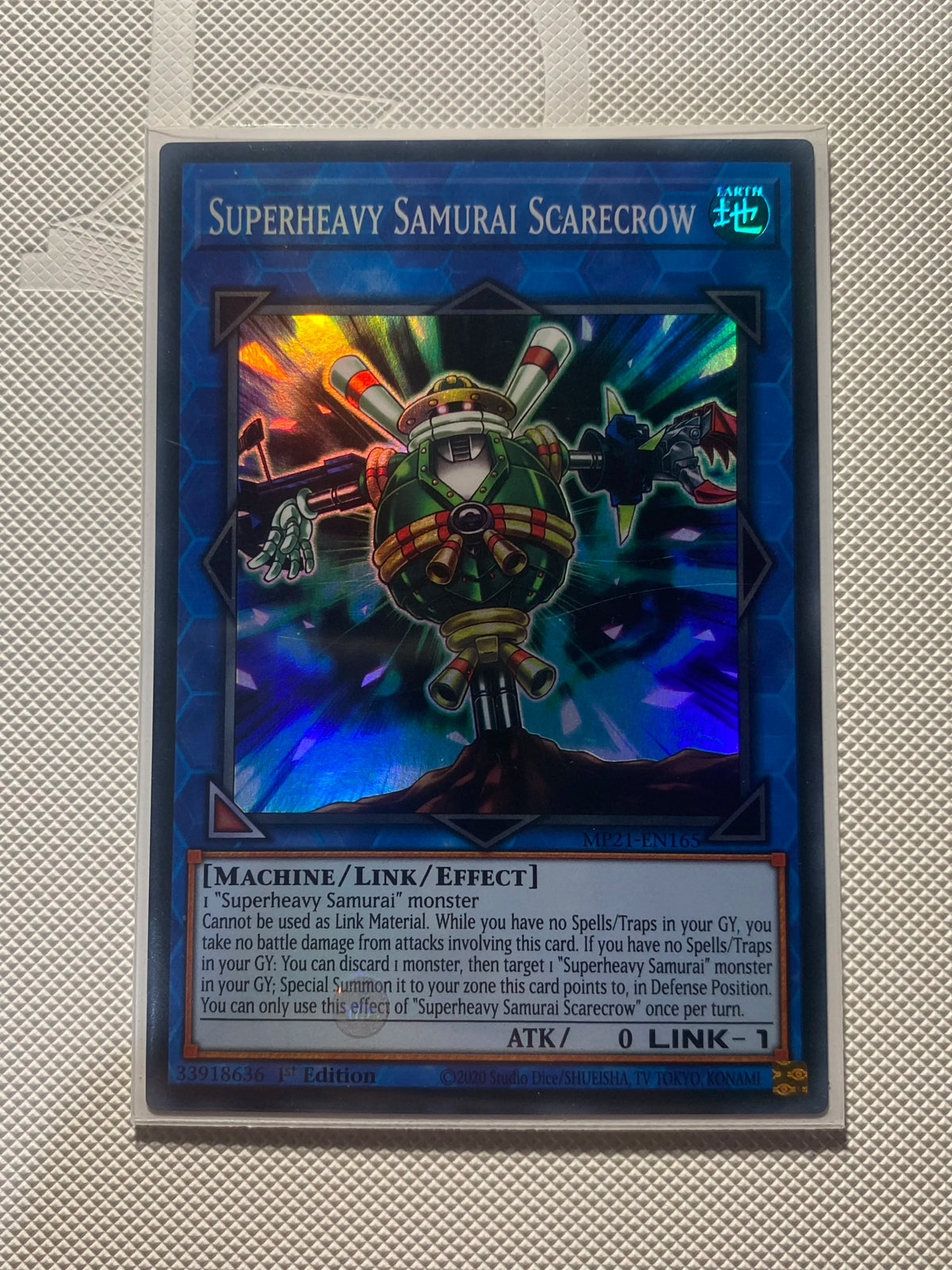 Superheavy Samurai Scarcrow Super Rare Near Mint