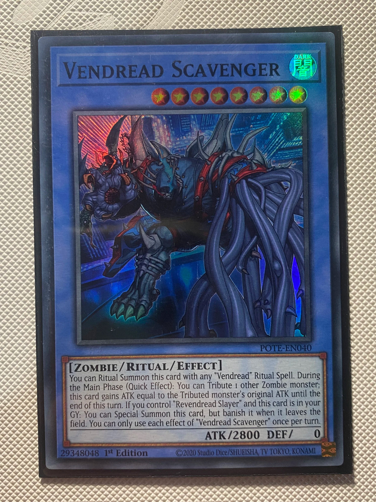 Vendread Scavenger Super Rare Near Mint