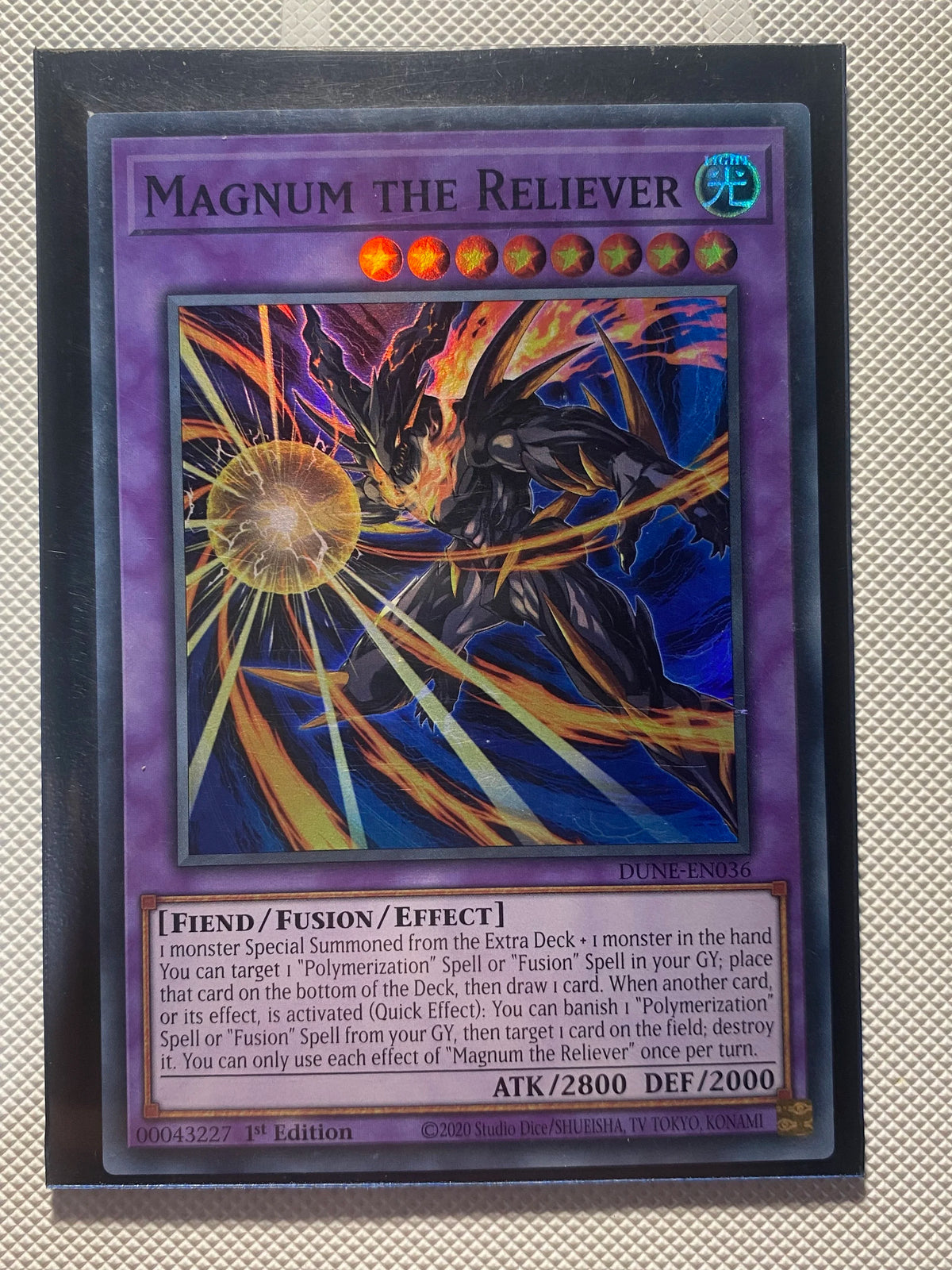 Magnum THE Reliever Super Rare Near Mint