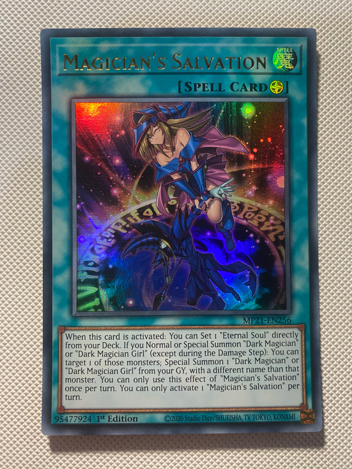 Magician's Salvation Ultra Rare Near Mint