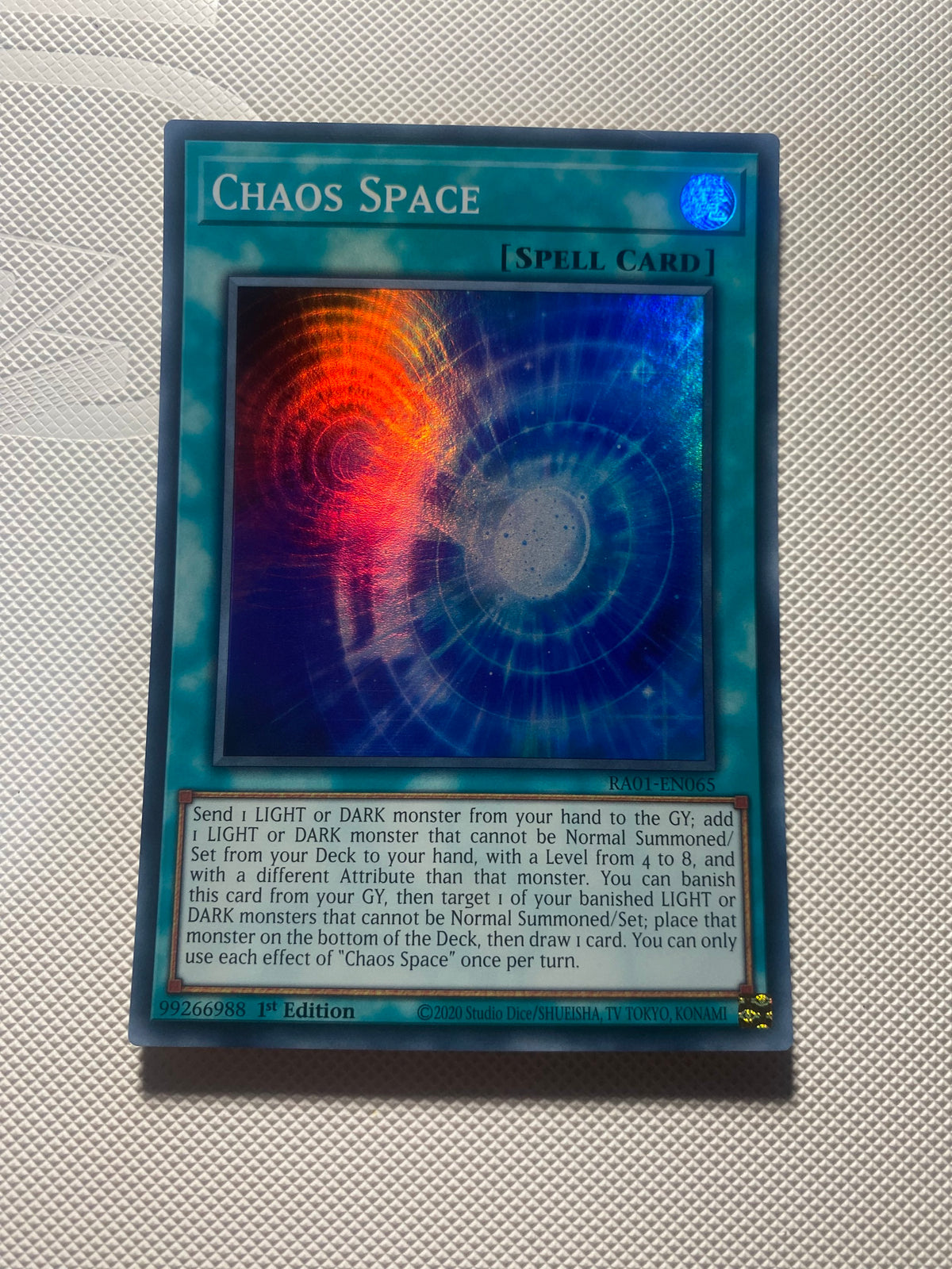 Chaos Space Super Rare Near Mint