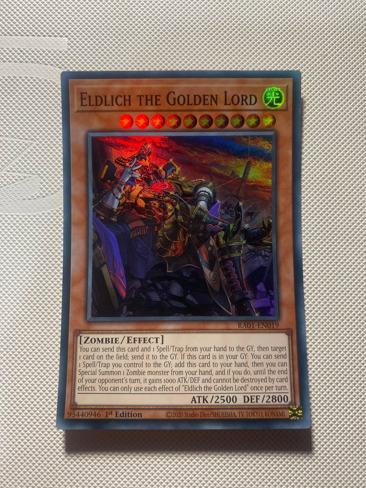 Eldlich THE Golden Lord Super Rare Near Mint