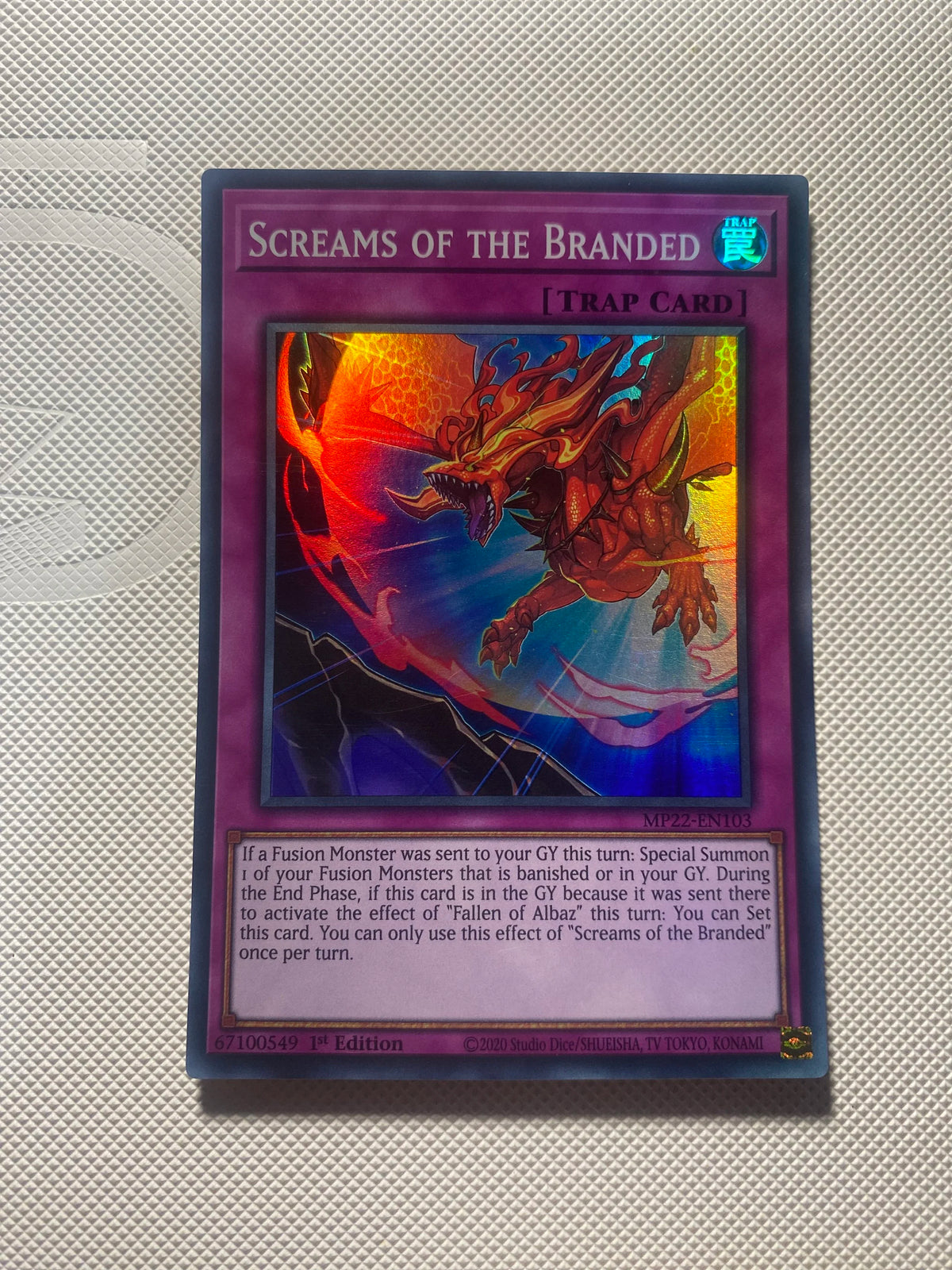 Screams OF THE Branded Super Rare Near Mint