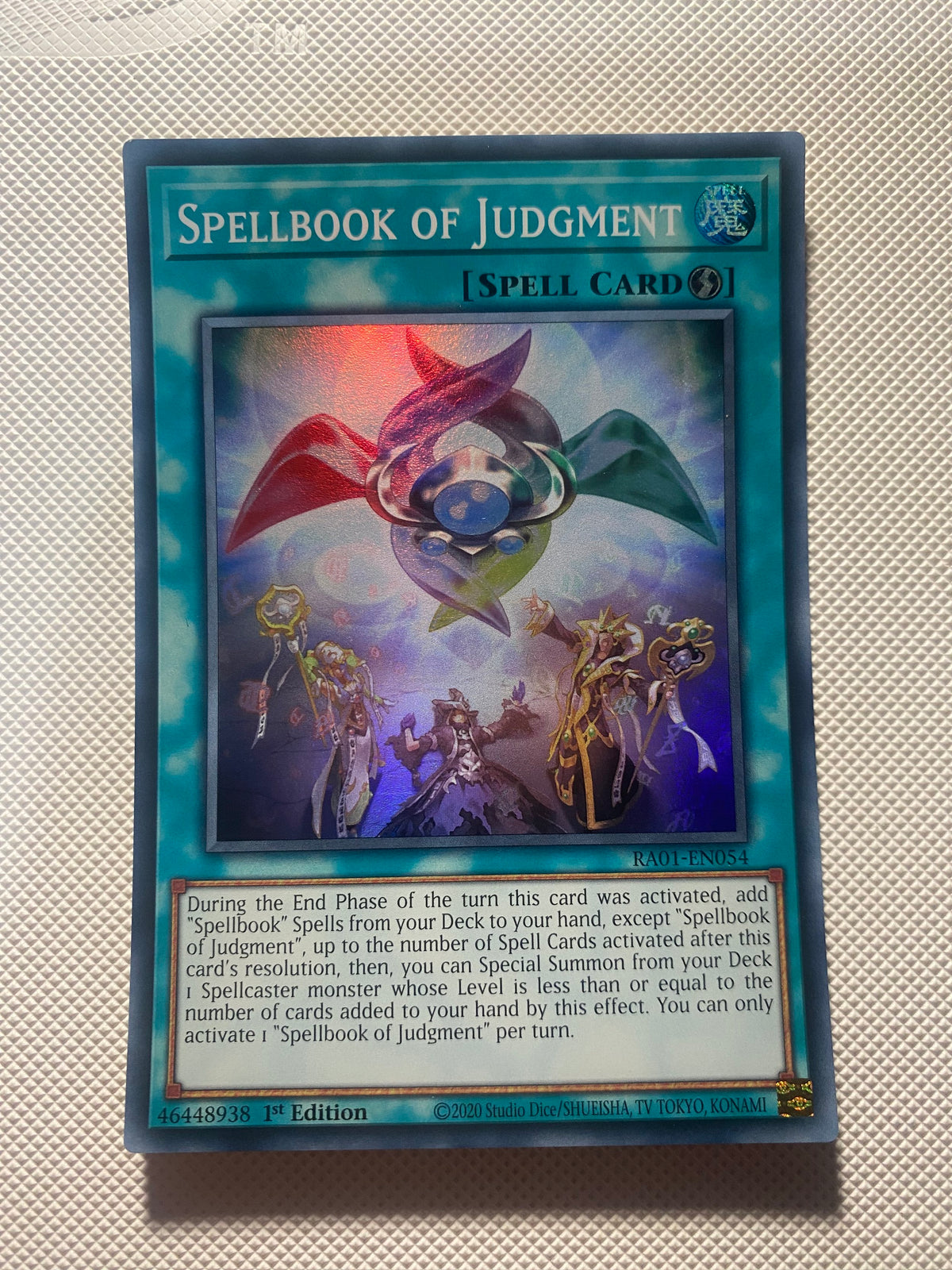 Spellbook OF Judgment Super Rare Near Mint