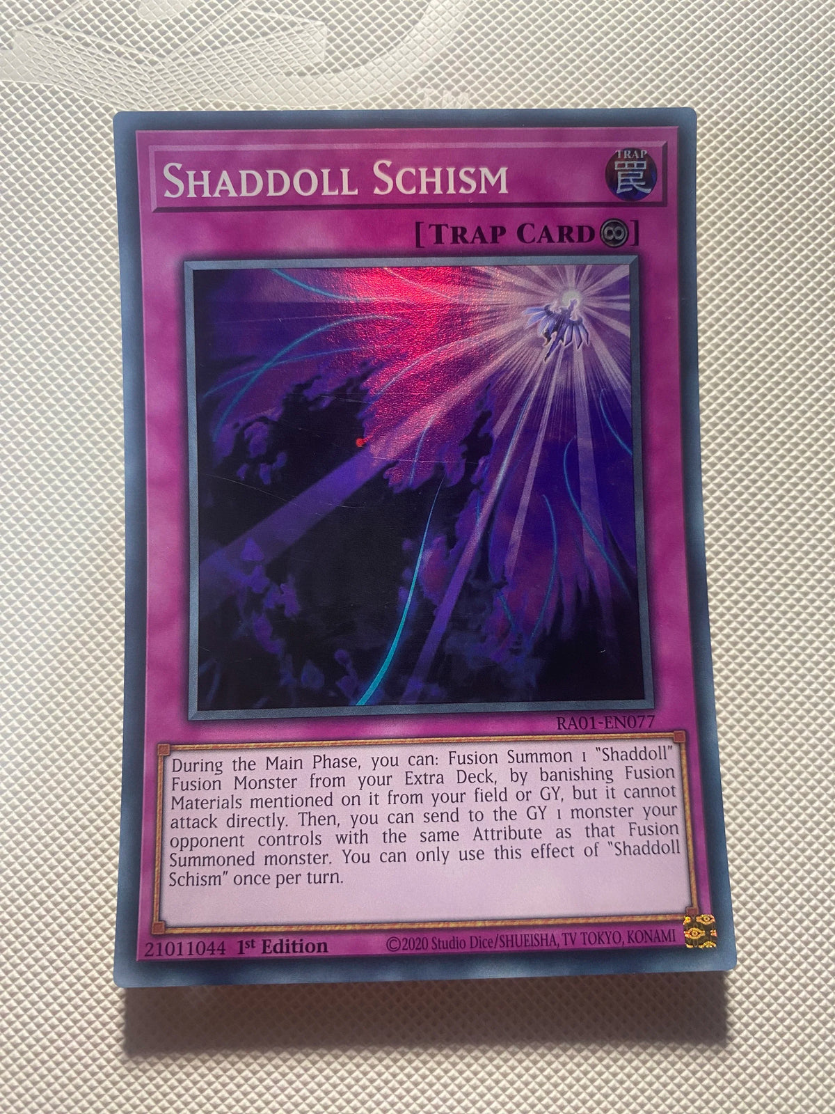 Shaddoll Schism Super Rare Near Mint
