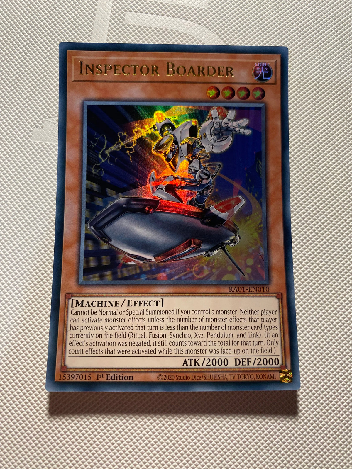 Inspector Boarder Ultra Rare Near Mint