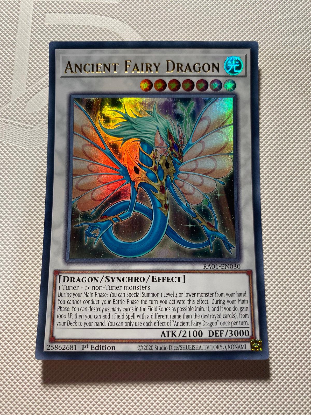 Ancient Fairy Dragon Ultra Rare Near Mint