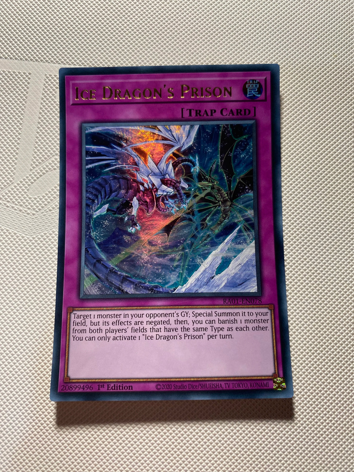 ICE Dragon's Prison Ultra Rare Near Mint
