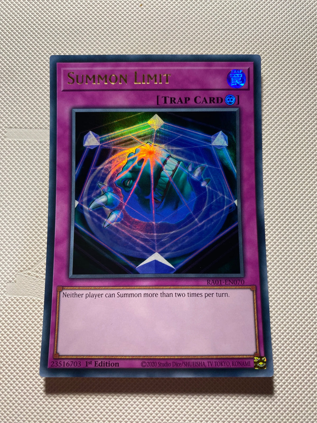 Summon Limit Ultra Rare Near Mint