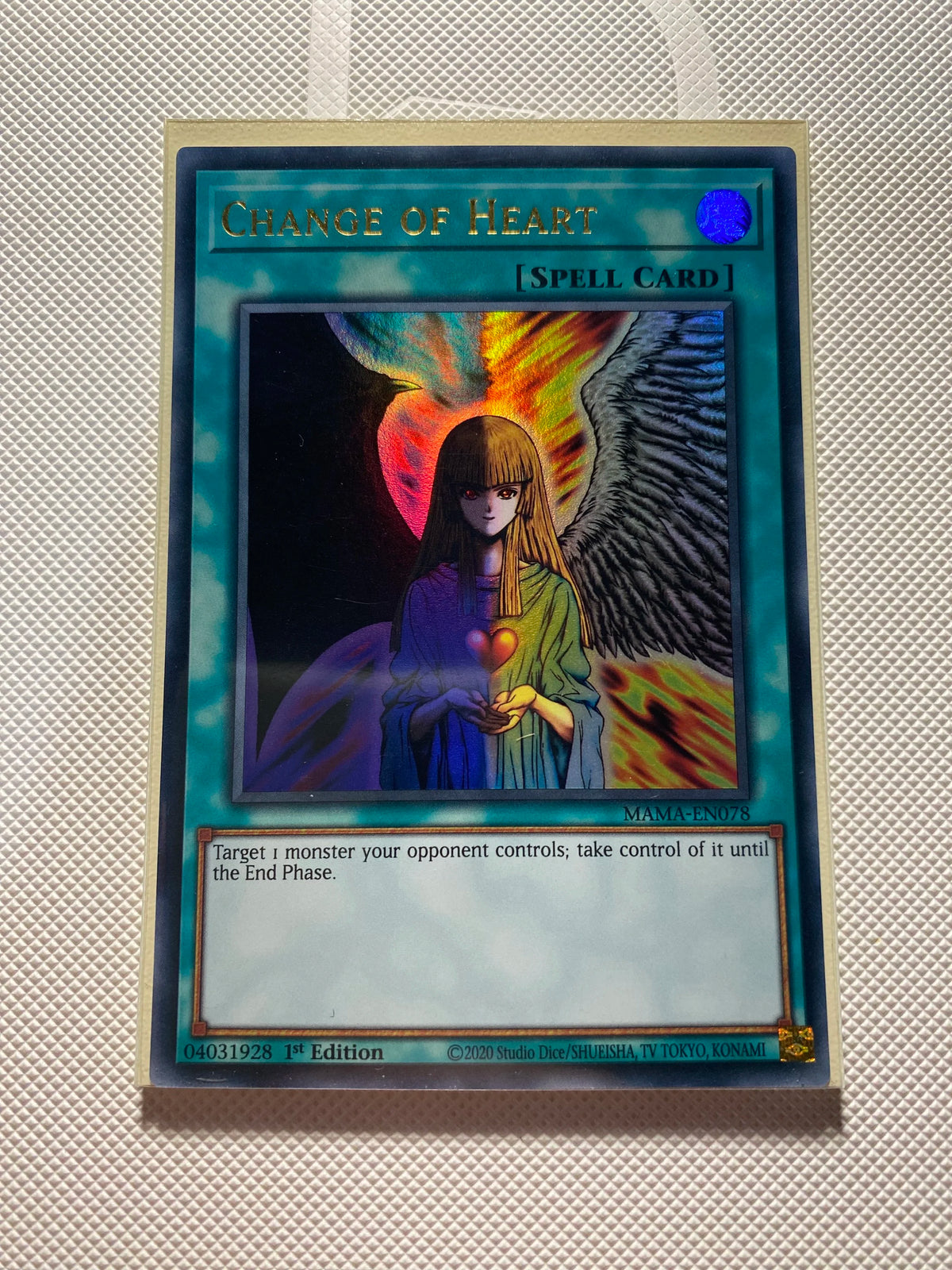 Change OF Heart Ultra Rare Near Mint