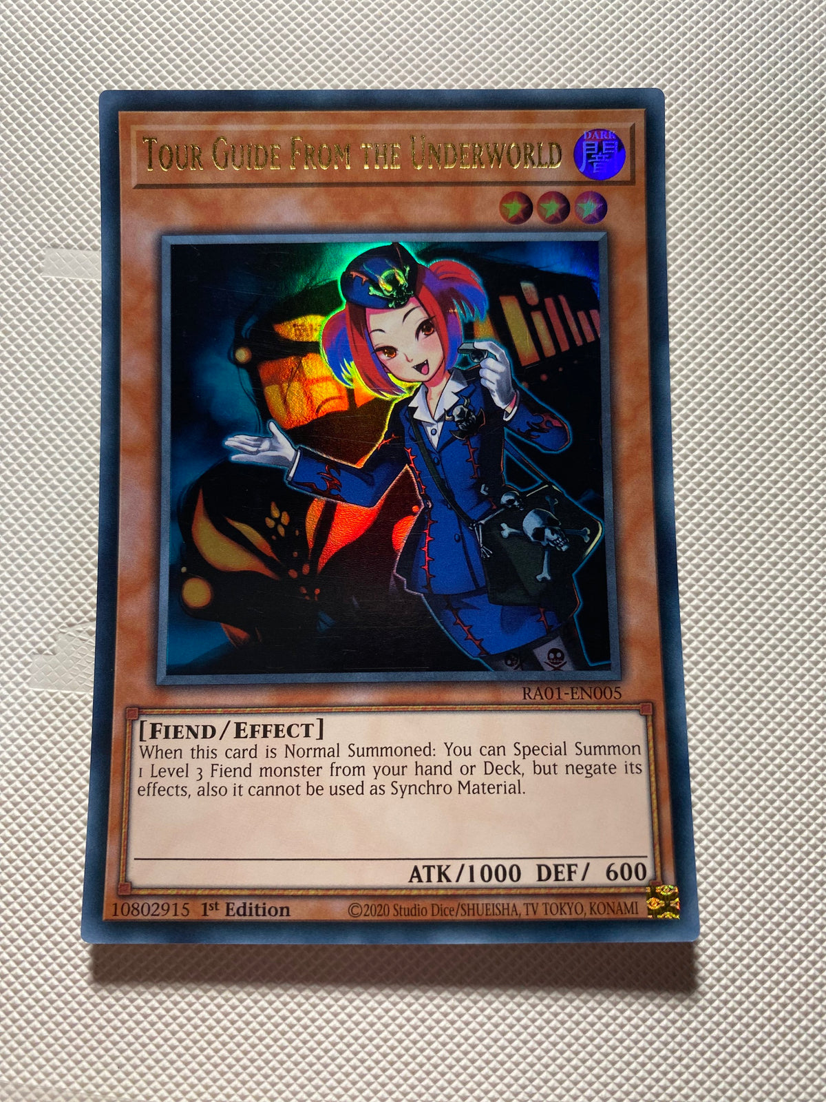 Tour Guide From THE Underworld Ultra Rare Near Mint