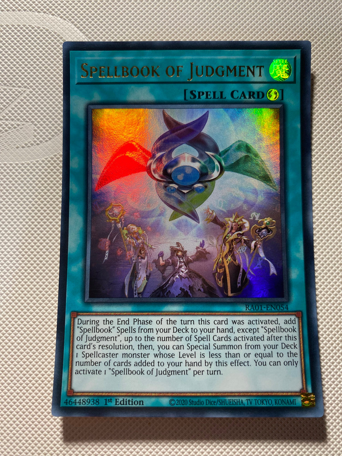 Spellbook OF Judgment Ultra Rare Near Mint