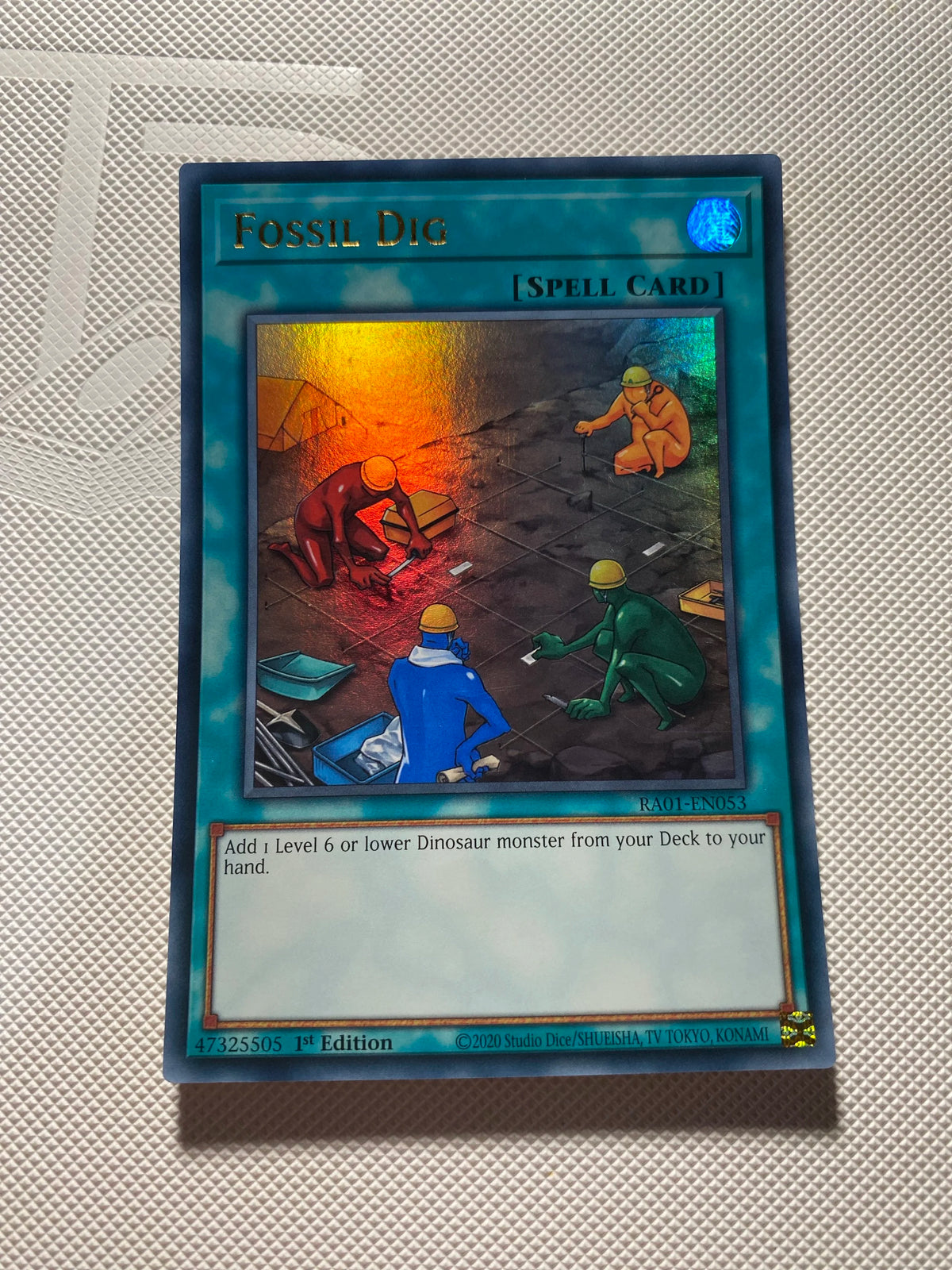 Fossil DIG Ultra Rare Near Mint