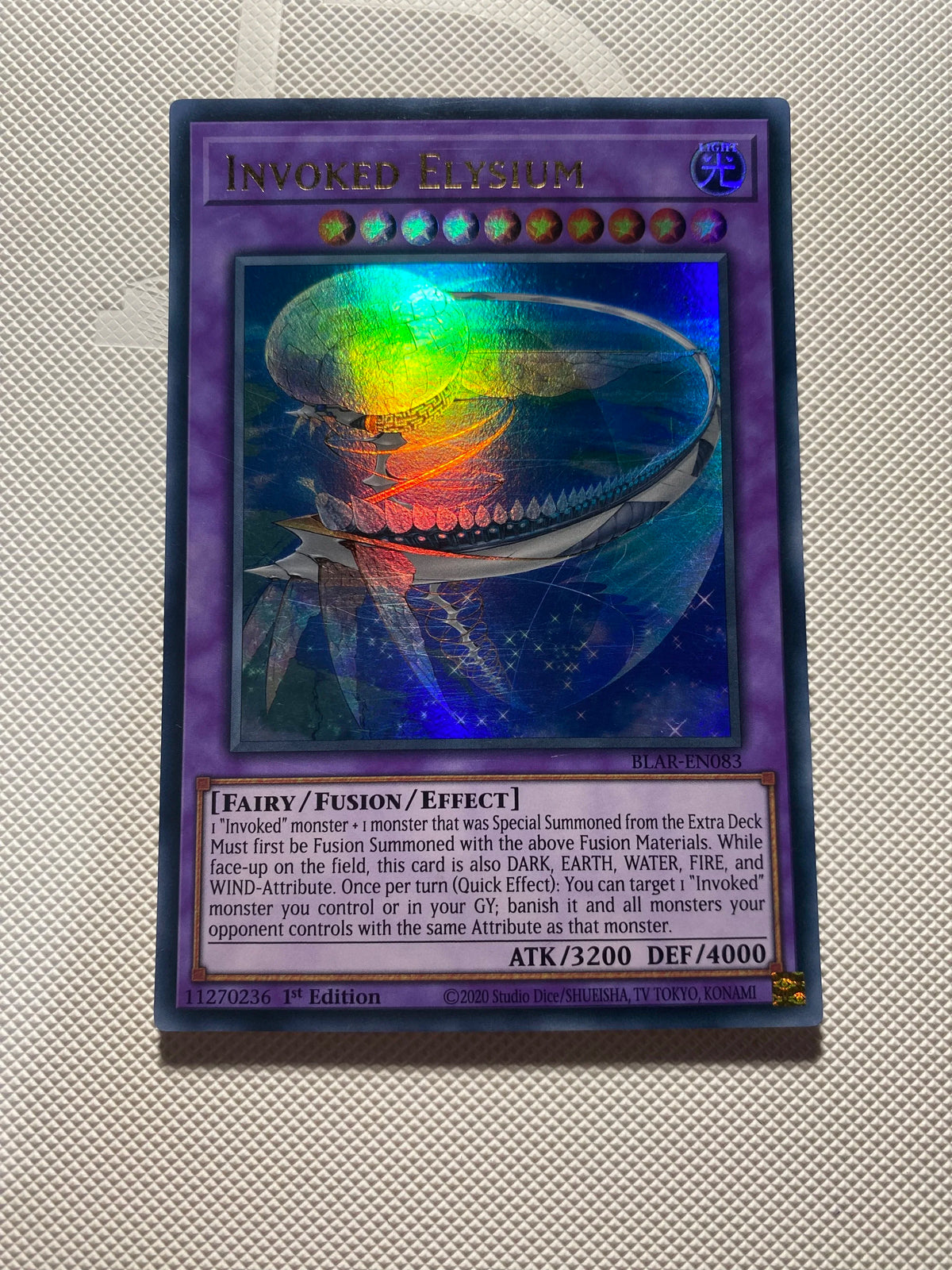 Invoked Elysium Ultra Rare Near Mint