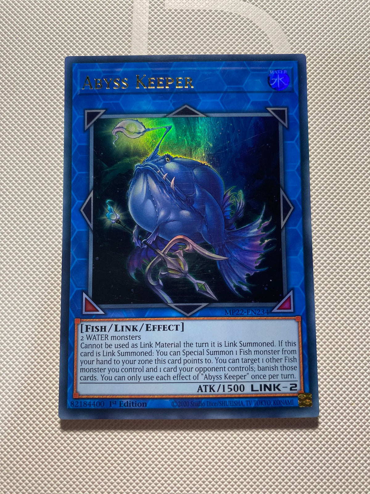 Abyss Keeper Ultra Rare Near Mint