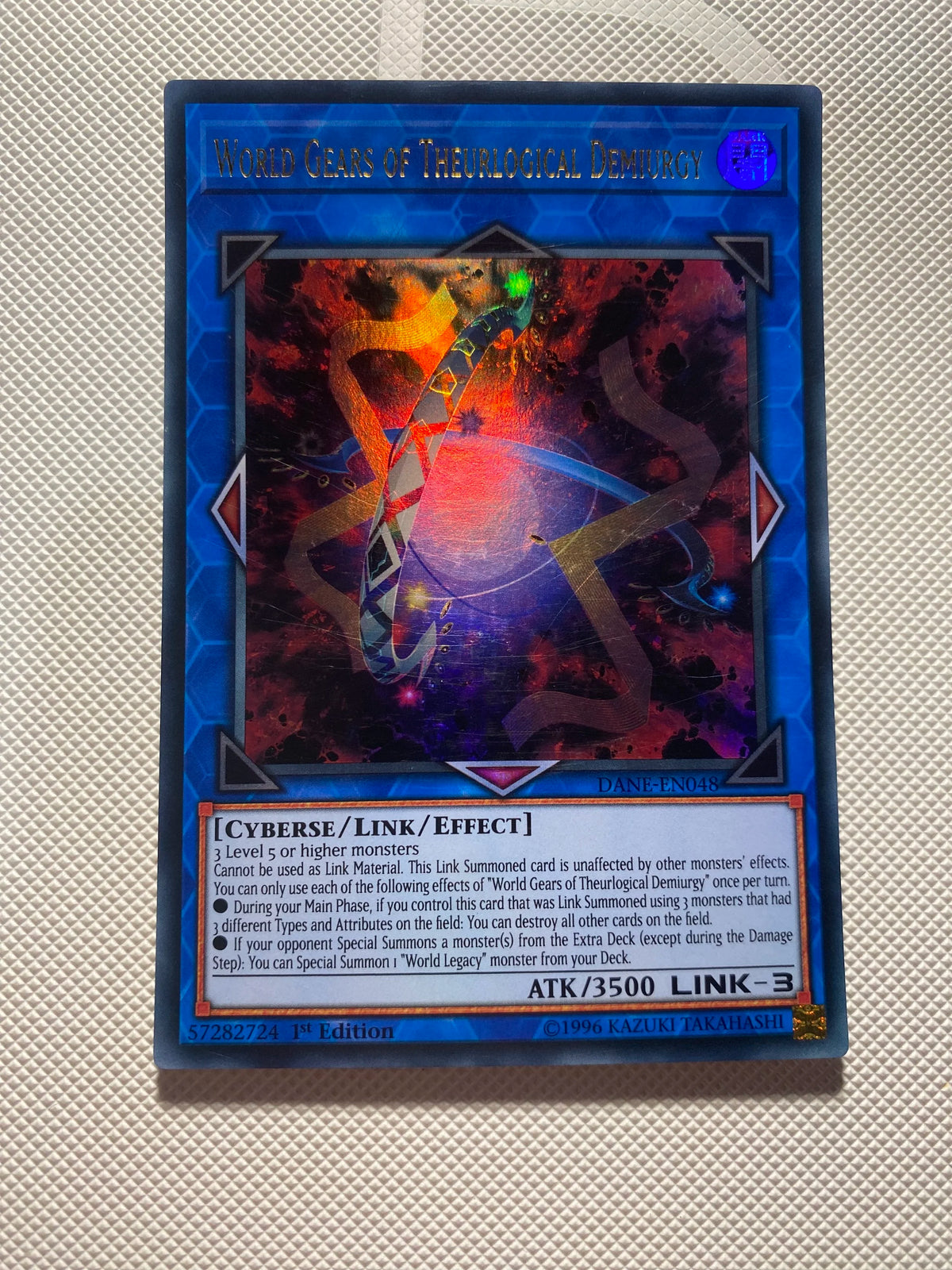 World Gears OF THE Theurlogical Demiurgy Ultra Rare Near Mint
