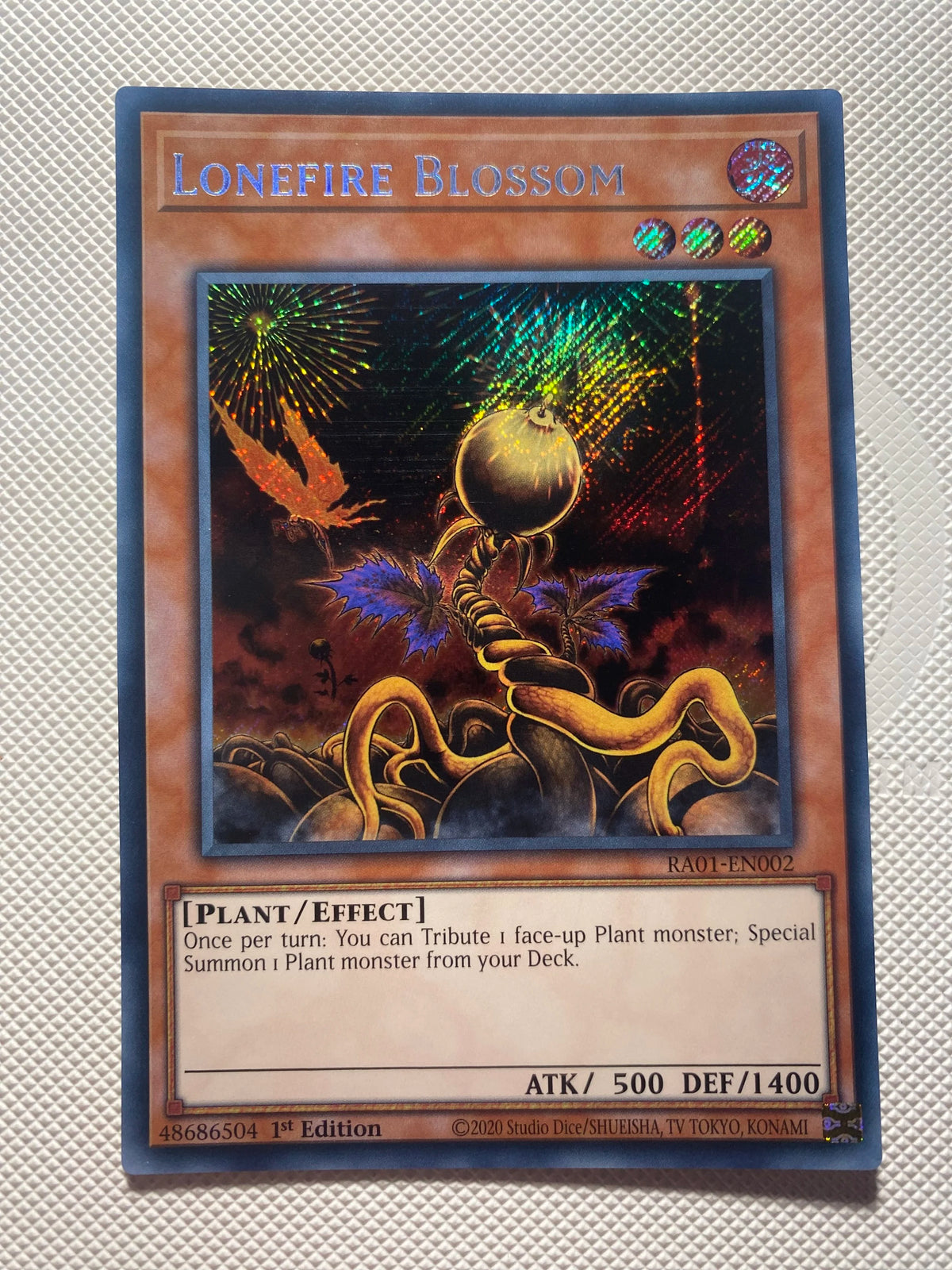 Lonefire Blossos Secret Rare Near Mint
