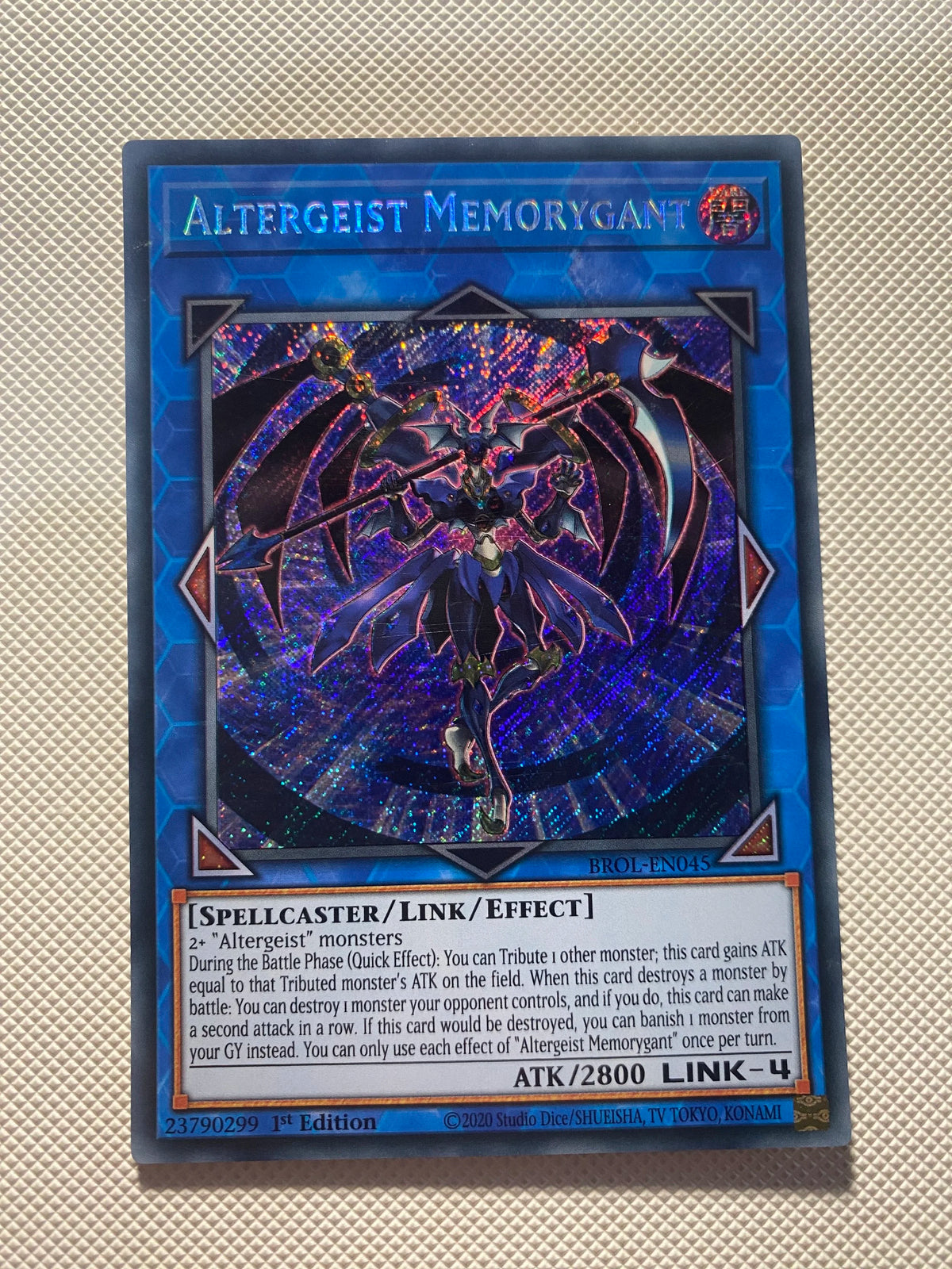 Altergeist Memorygant Secret Rare Near Mint