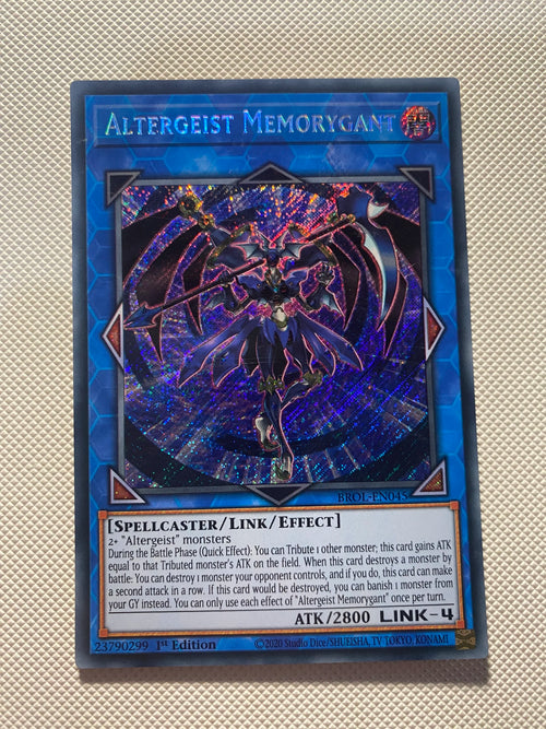 Altergeist Memorygant Secret Rare Near Mint
