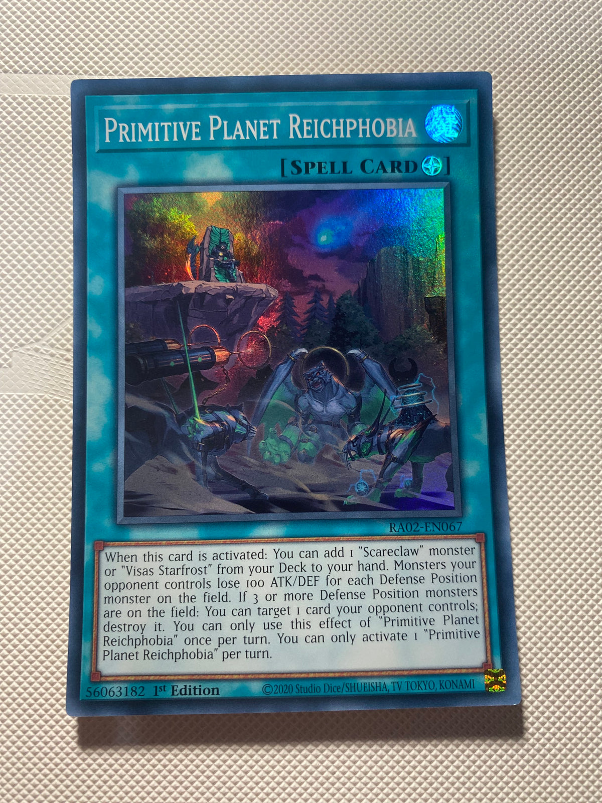 Primitive Planet Reichphobia Super Rare Near Mint
